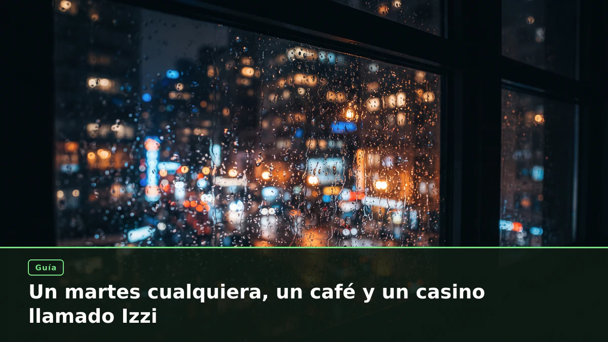 Un martes cualquiera, un café y un casino llamado Izzi