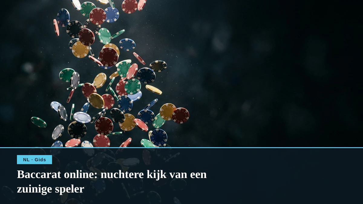Baccarat online: nuchtere kijk van een zuinige speler