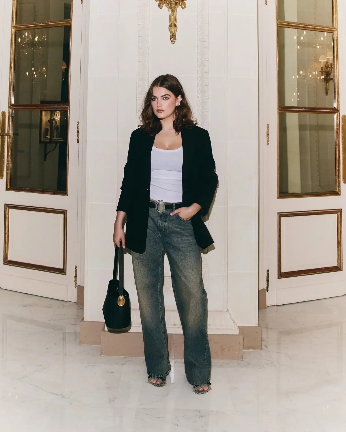 Ella Bright Shines at Dior Couture Show