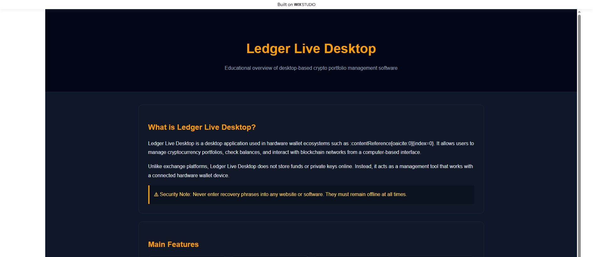Stored capture of desktop-startso.wixstudio.com