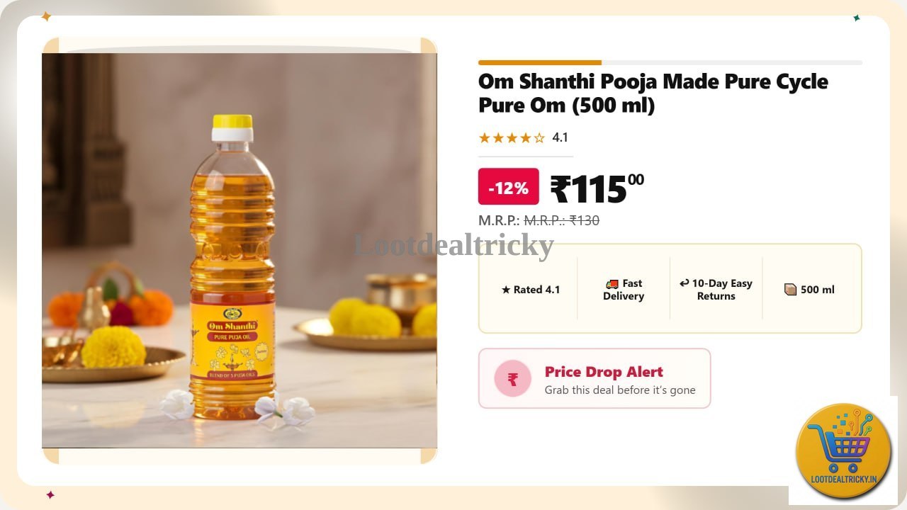 Om Shanthi Pooja – Just ₹115 | Lowest Price Deal Om Shanthi Pooja – Just ₹115 | Lowest Price Deal