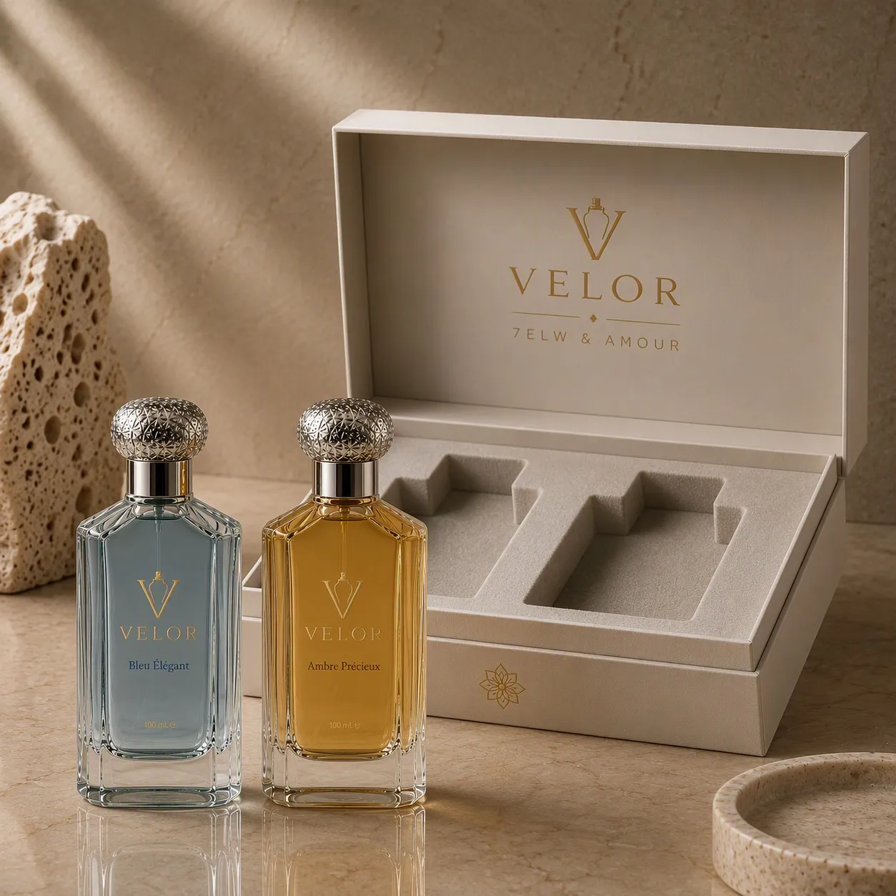 مكونات طقم عطور فيلور الفاخرة