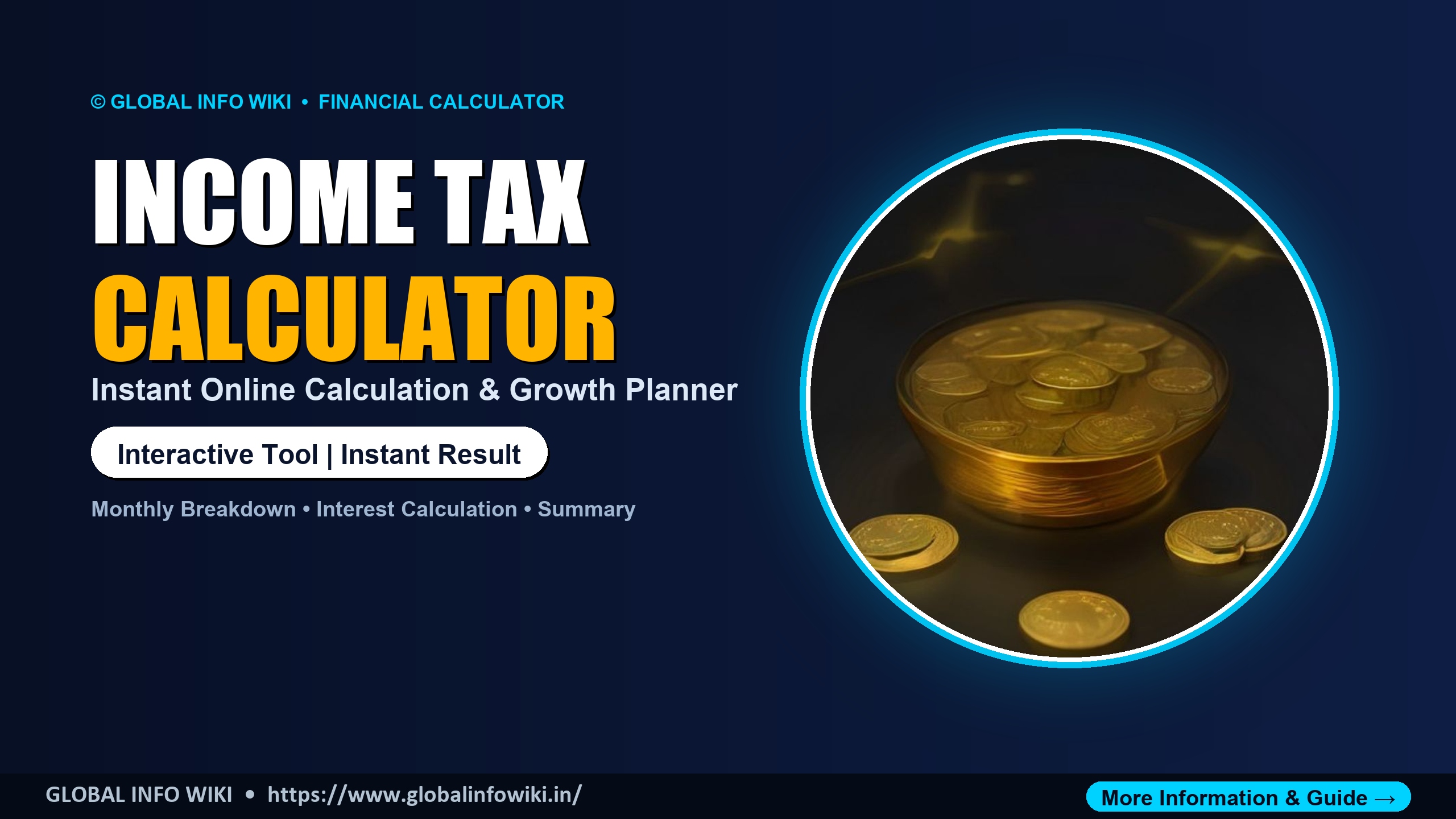 Income Tax Calculator India 2025-26 — Estimate Your Tax Liability Income Tax Calculator India 2025-26 — Estimate Your Tax Liability