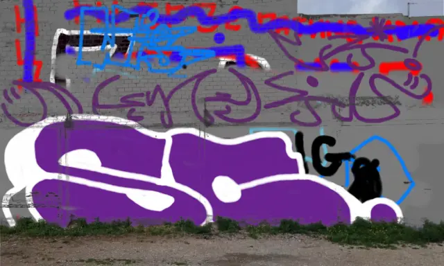 Graffiti artwork by 3OPK