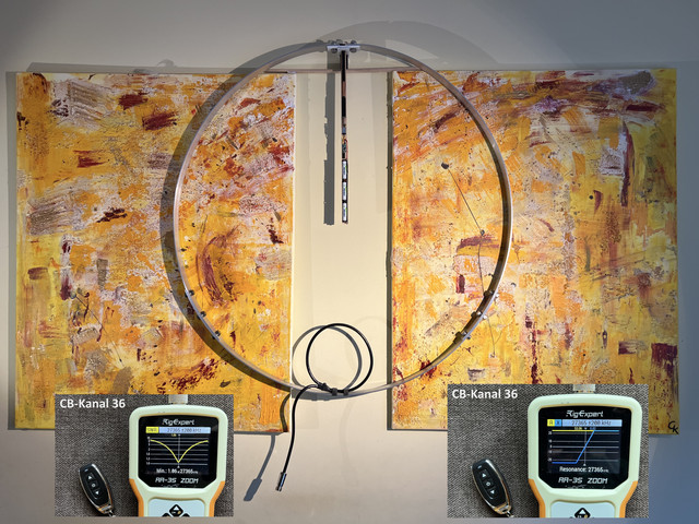 SWR Resonance CB Mag Loop