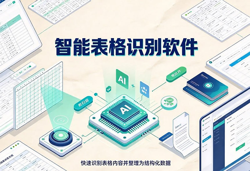 FastOCR 智能表格识别软件，图片转Excel+批量提取表格