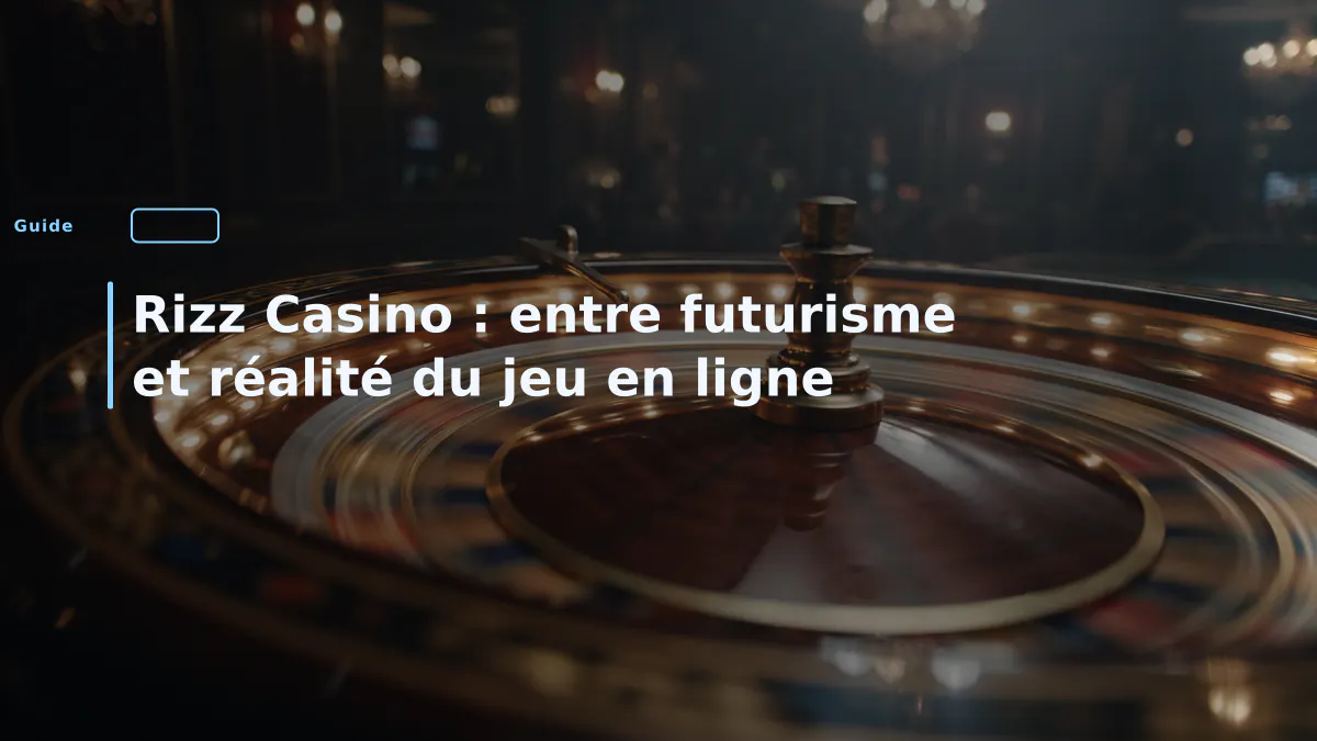Rizz Casino : entre futurisme et réalité du jeu en ligne