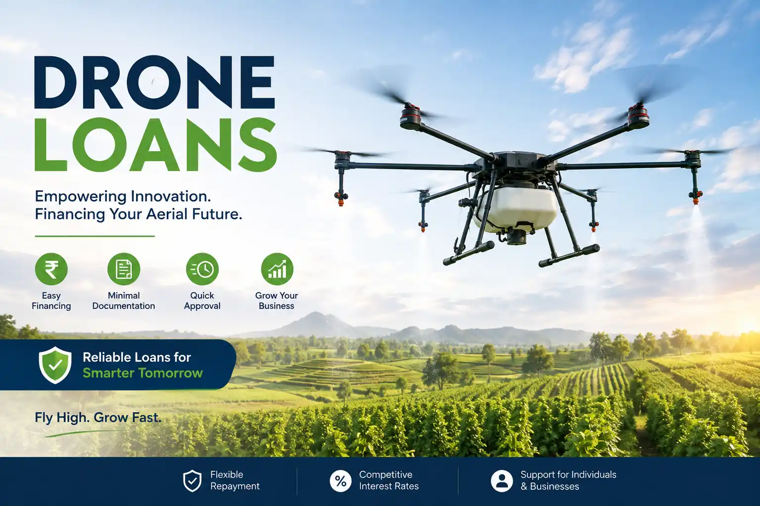 Drone loan financing