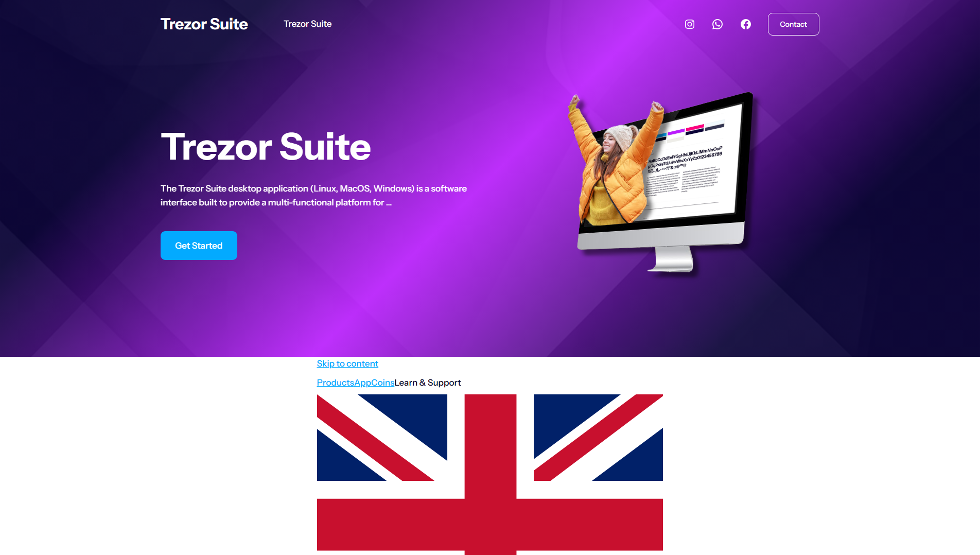 Stored capture of trezor-suitetrezor.us