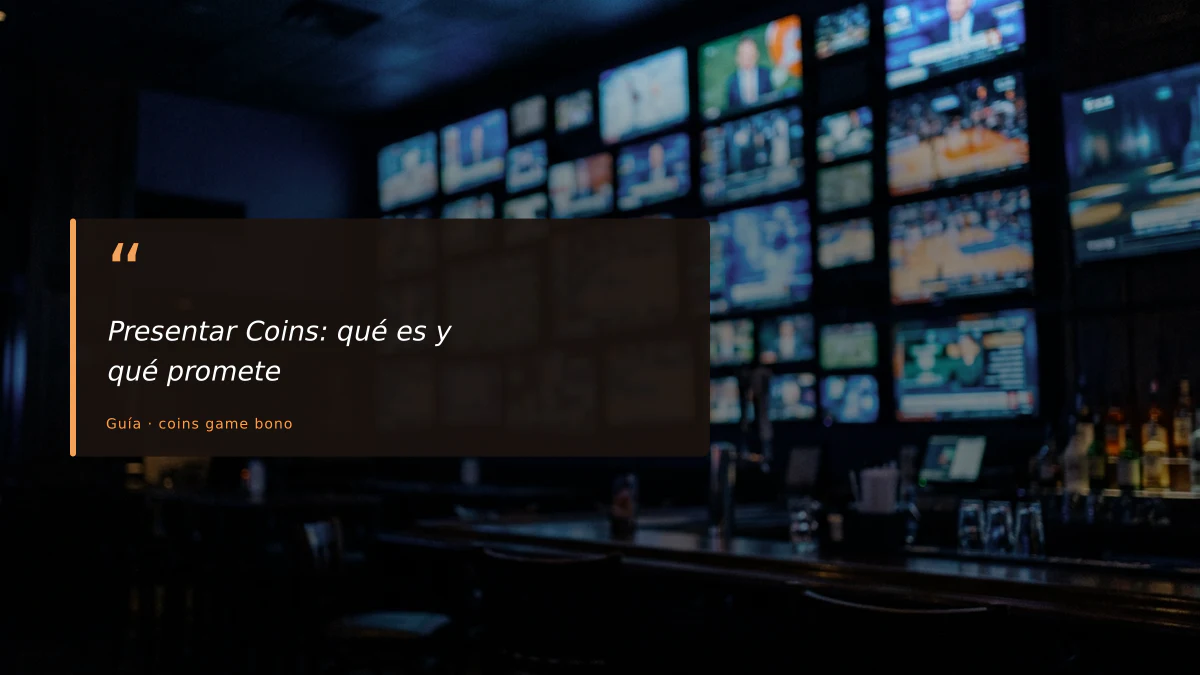 Presentar Coins: qué es y qué promete