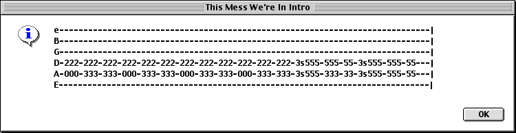 mess