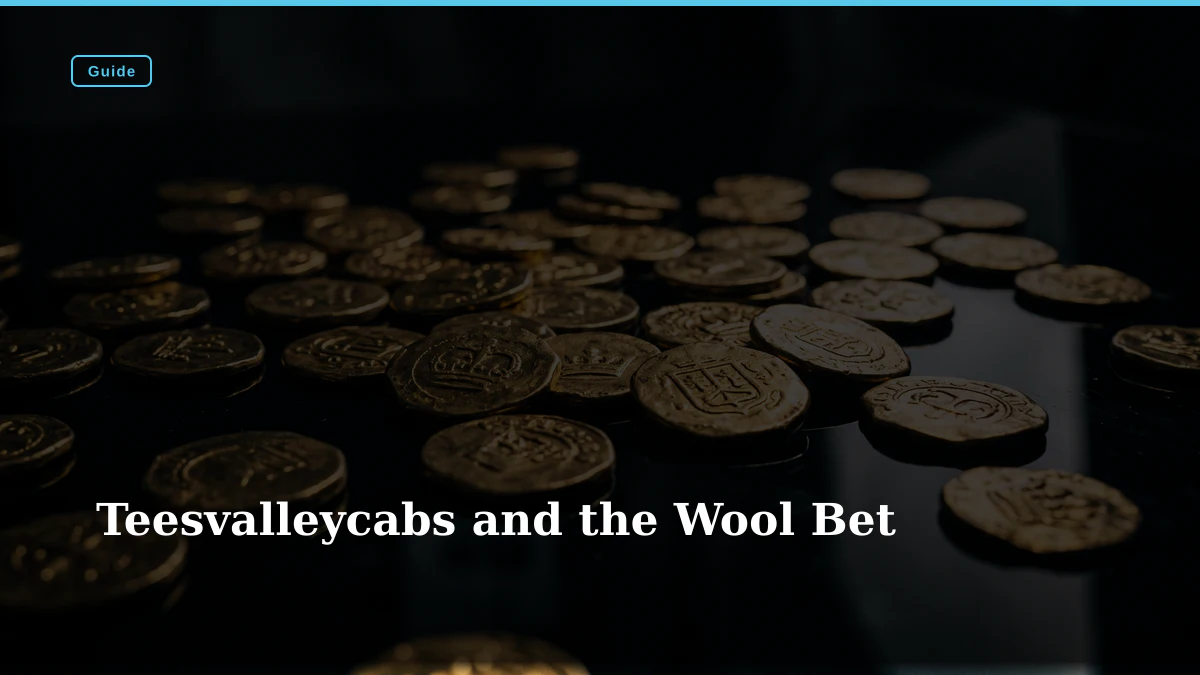 Teesvalleycabs and the Wool Bet
