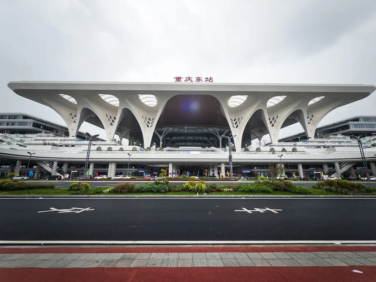 China Unveils Enormous High-Speed Rail Hub