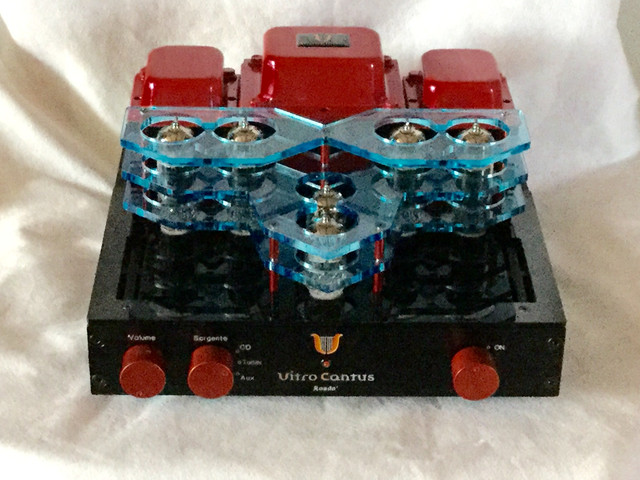 Handbuilt L’Aquila tube amplifier 10+10W rms AB ‘’hot’ class