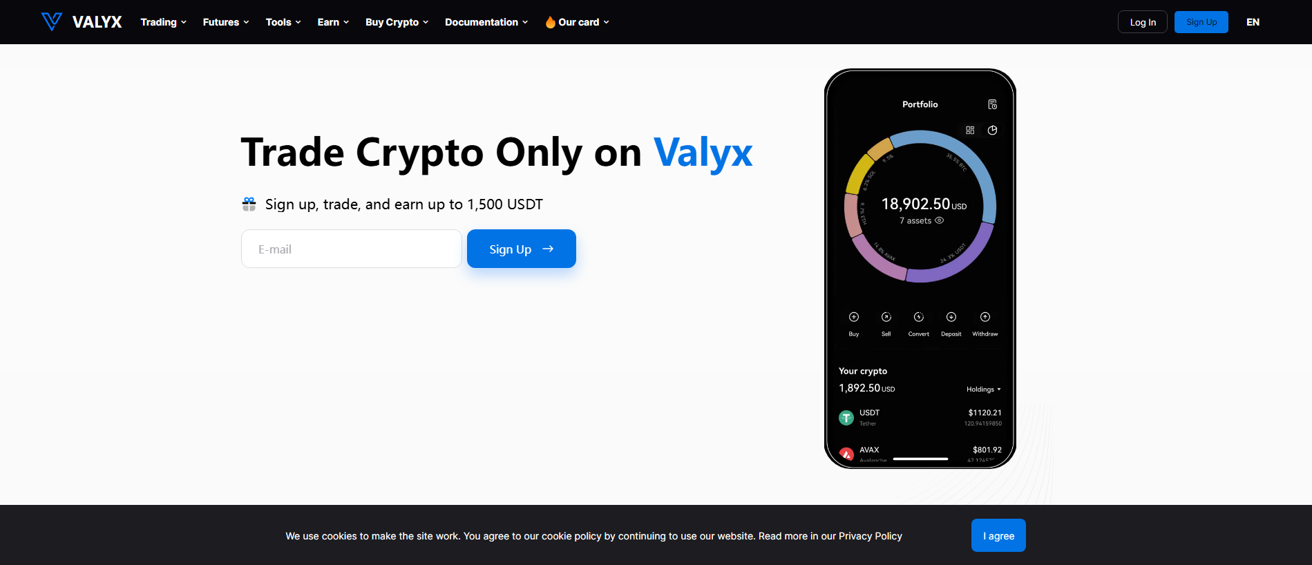 Stored capture of valyx.io