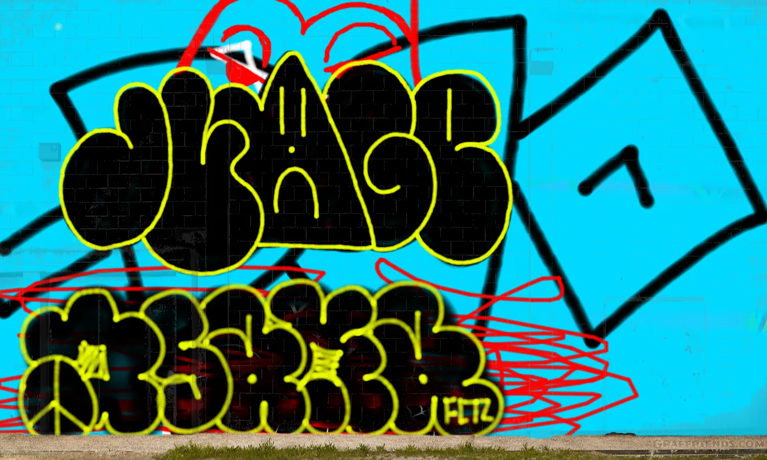 Graffiti artwork by osaka
