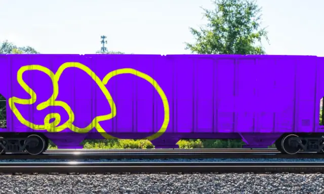 Graffiti artwork by SOLAR