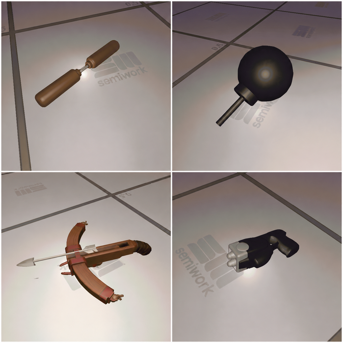 PartyAnimal Weapons