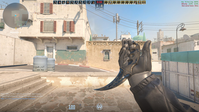 4K Karambit Inspect