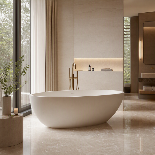 ENZOSE freestanding bathtub collection