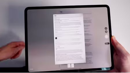 iPad Pro M4のフラッシュ機能