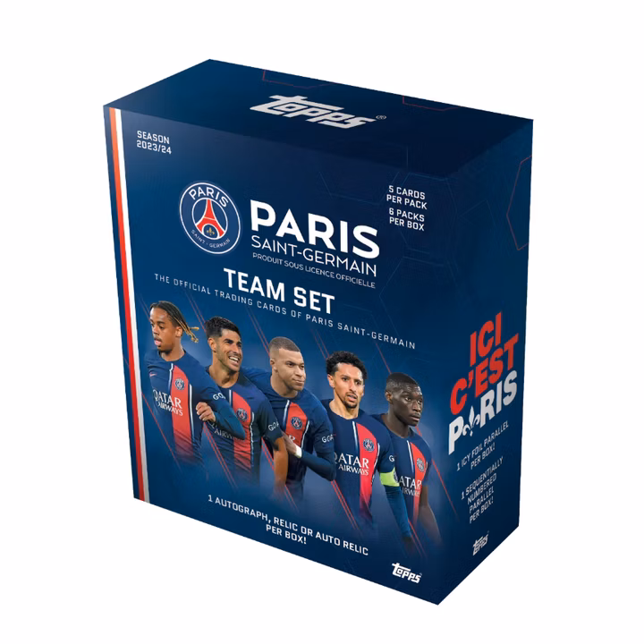 2023-24 Topps Paris Saint Germain Team Set
