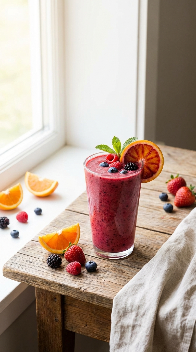 Berry and Blood Orange Fusion — Loaded with Antioxidants
