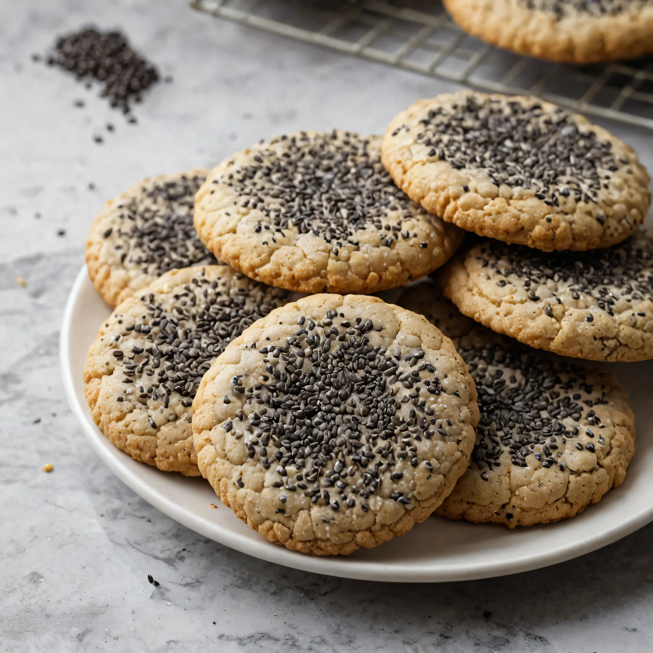 Black Sesame Cookie Recipe