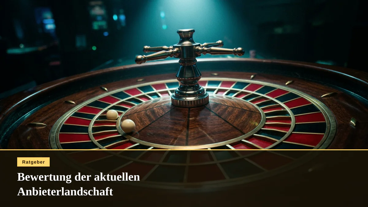 Bewertung der aktuellen Anbieterlandschaft