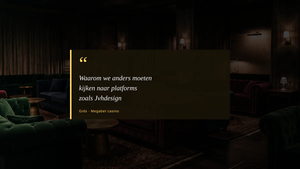 Waarom we anders moeten kijken naar platforms zoals Jvhdesign
