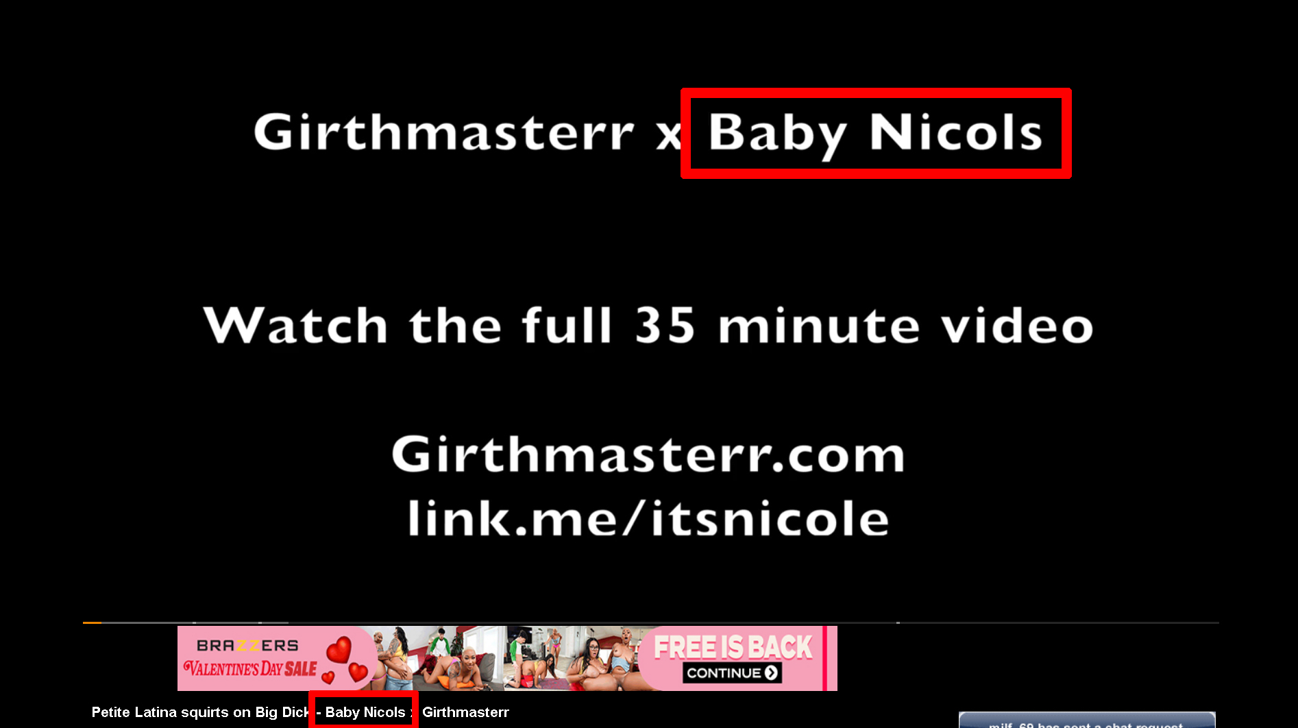 baby nicols in answer #2033283