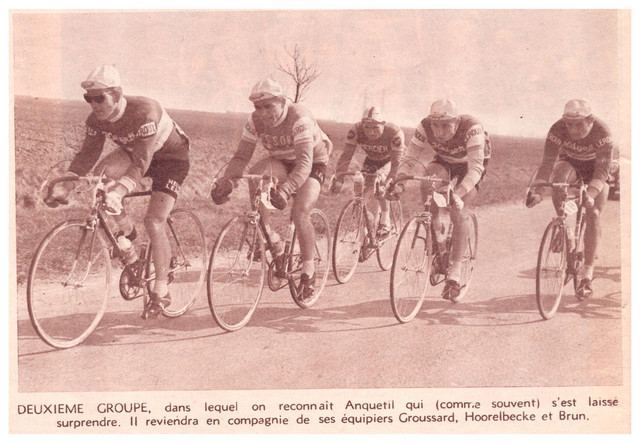Ancien Dossard De Cyclisme – Paris-Bruxelles 1958 – Belgique – Souvenir Vélo