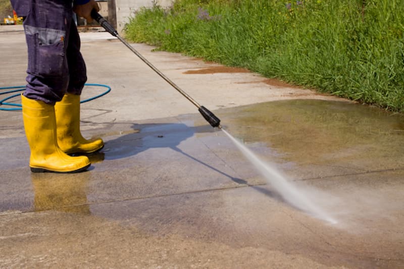 Power Washing Work