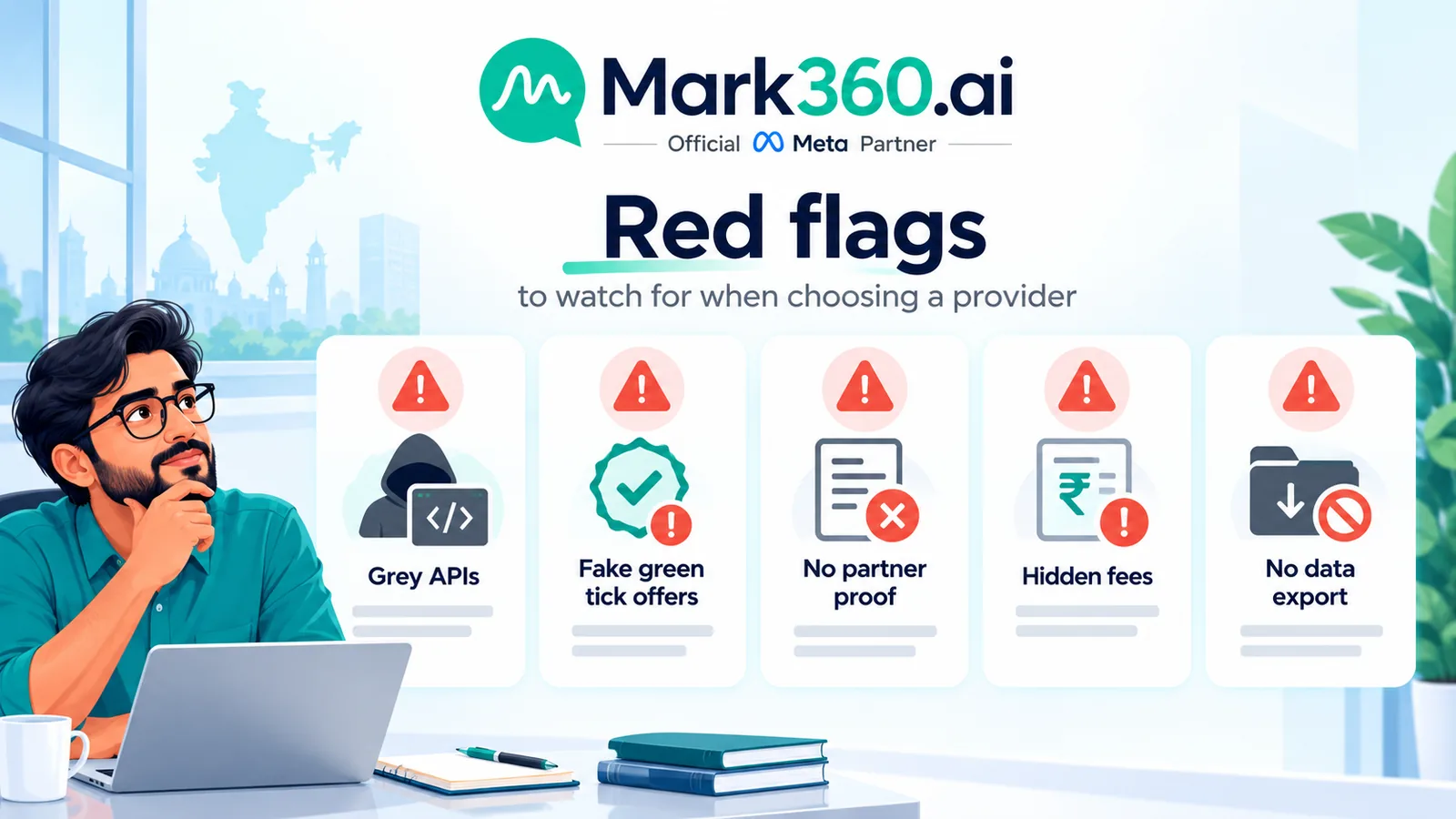 Red flags when choosing a WhatsApp API provider
