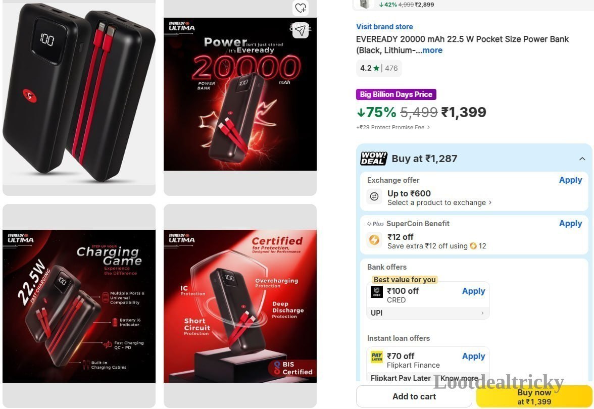 Eveready 20000 Mah | Lowest Price Deal Eveready 20000 Mah | Lowest Price Deal