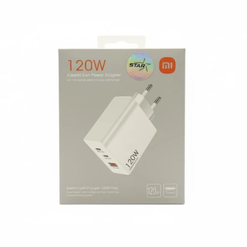 شاحن 120W 2PD+USB