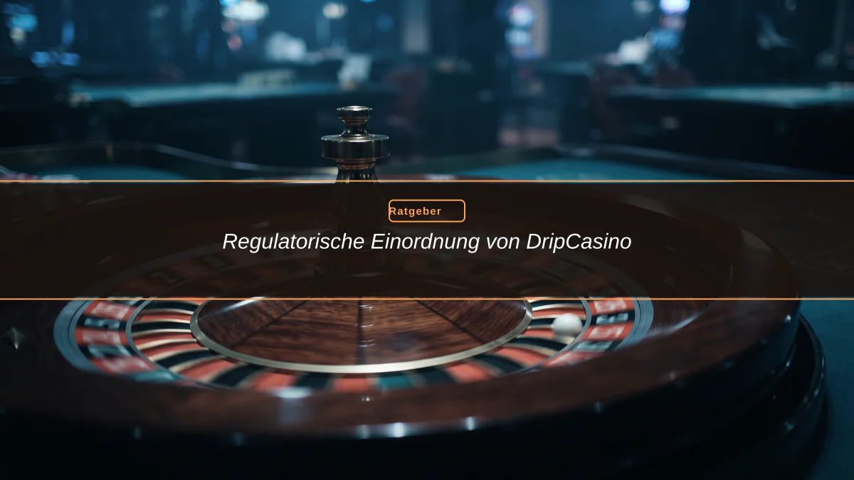 Regulatorische Einordnung von DripCasino