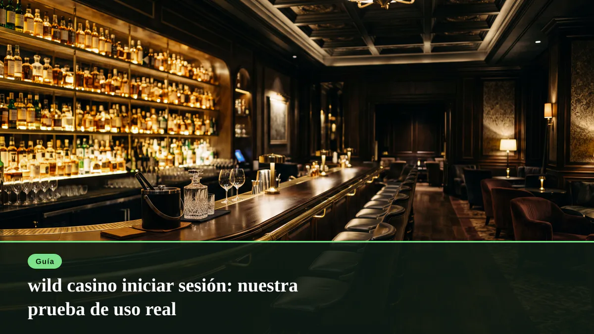 wild casino iniciar sesión: nuestra prueba de uso real