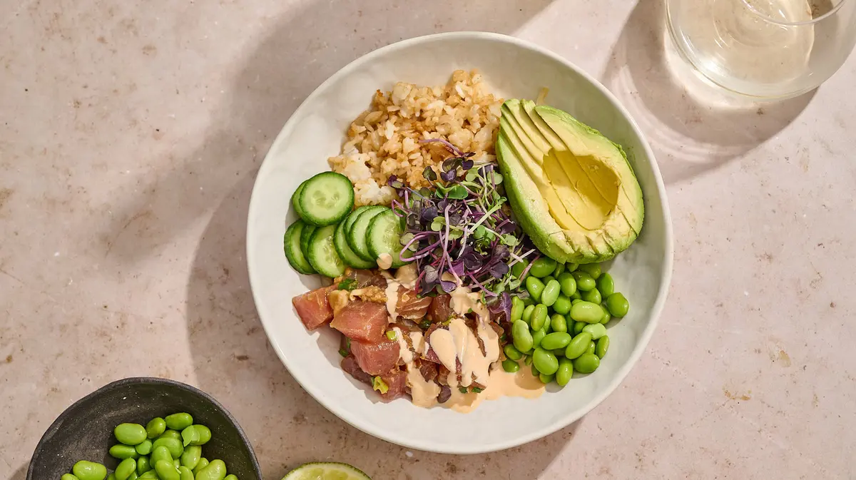 Crispy Rice Bowl with Tuna