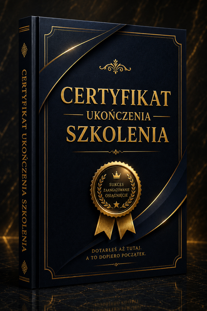 Certyfikat ukończenia