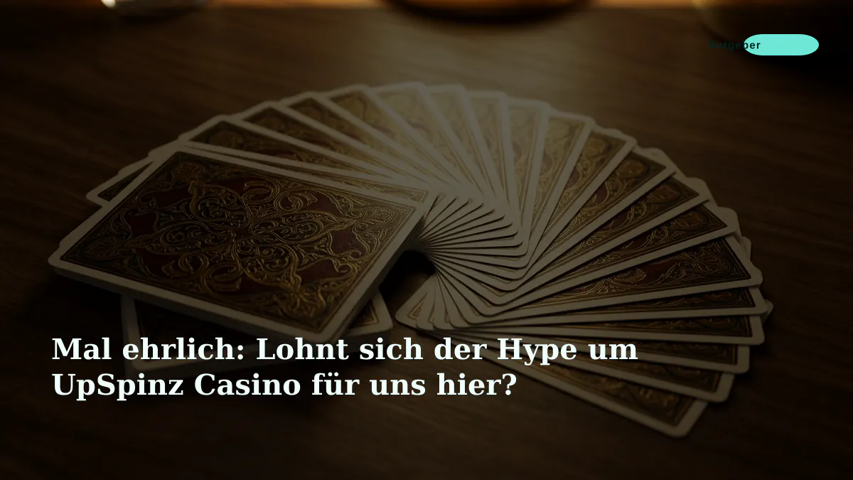 Mal ehrlich: Lohnt sich der Hype um UpSpinz Casino für uns hier?