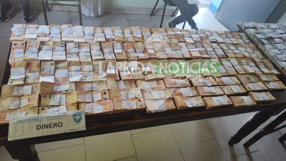 md.webp Secuestran casi 34 millones de pesos en operativo vial en la rotonda Lamadrid – Laprida