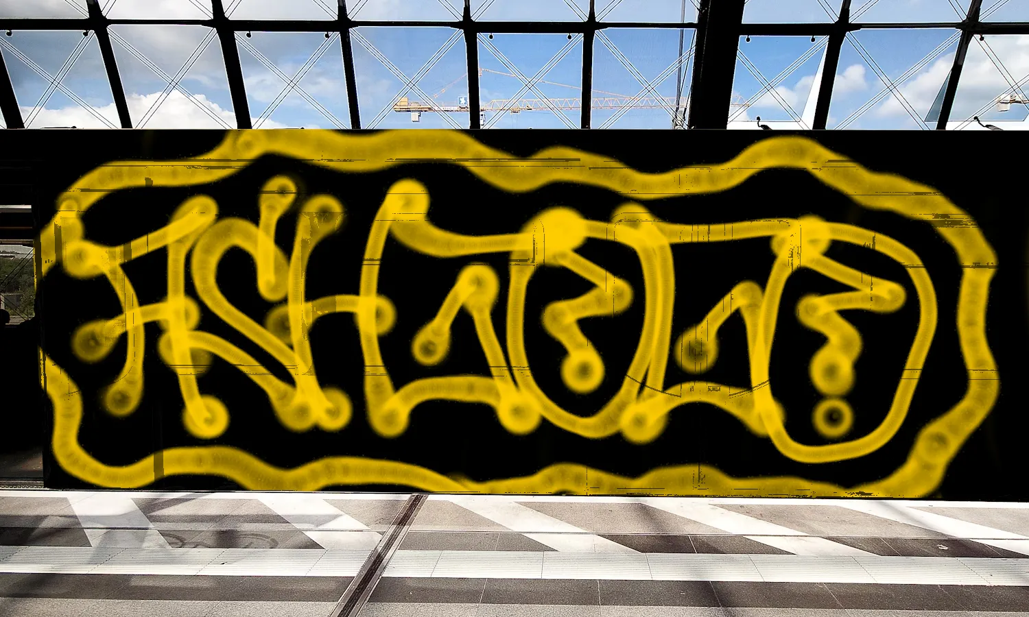 Graffiti artwork by Ashgogo