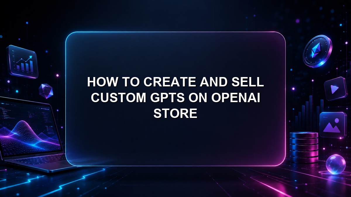 How to Create and Sell Custom GPTs on OpenAI Store