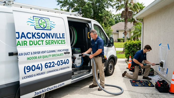 Professional air duct cleaning service Jacksonville FL