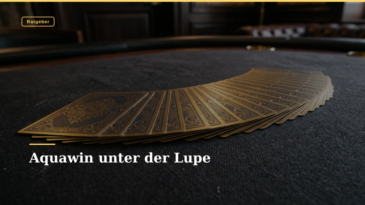 Aquawin unter der Lupe