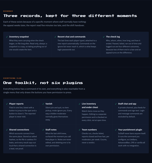 SxStaff overview, part 3 of 7