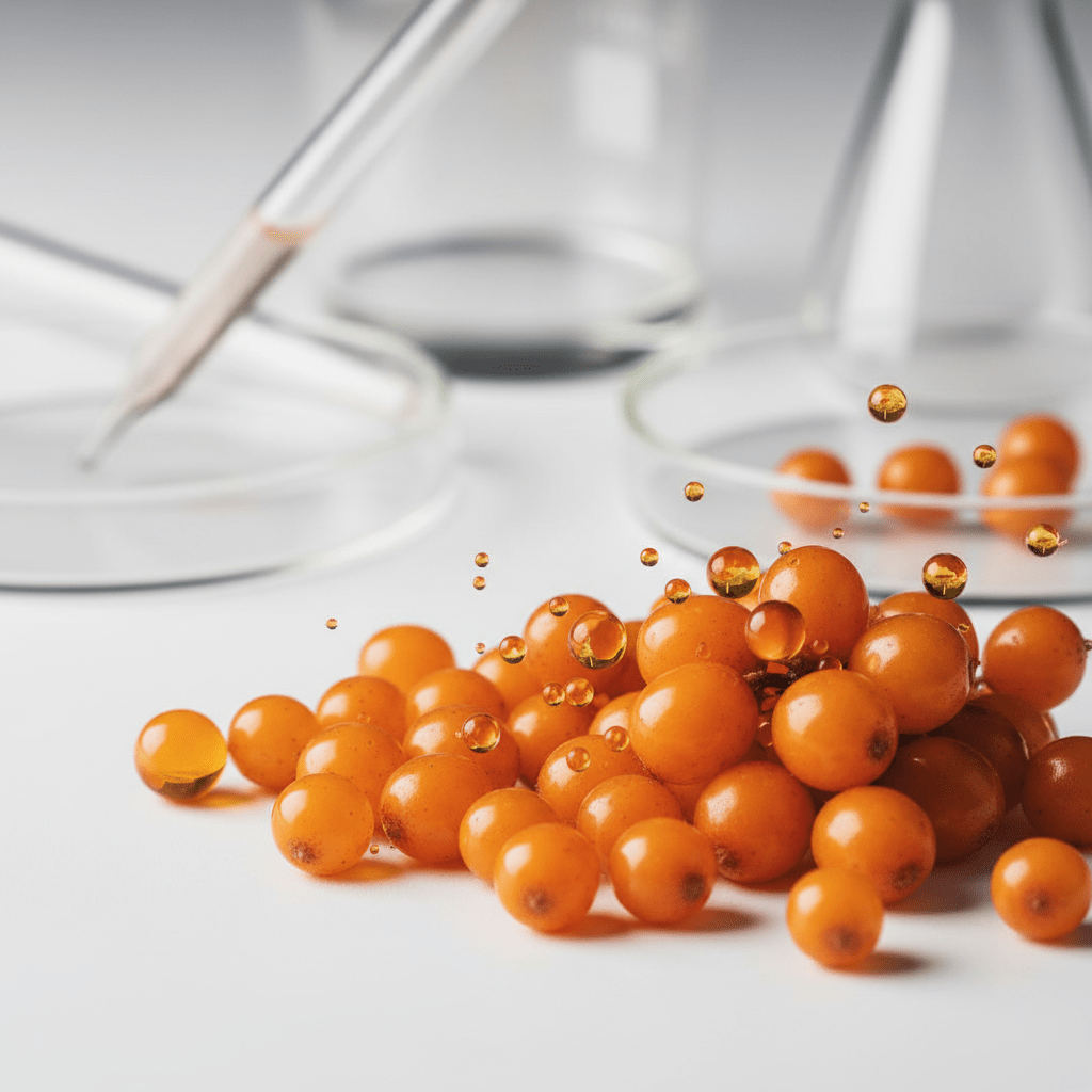 Sea buckthorn skin care application