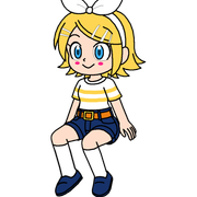 Kagamine Rin SMB sitting