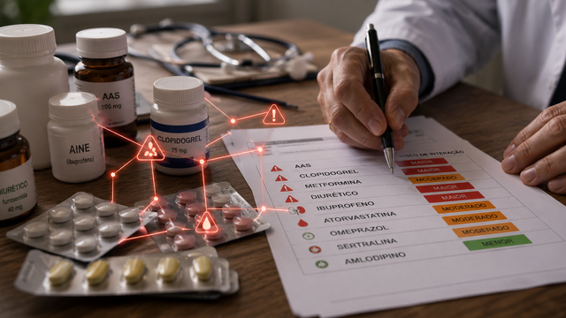 Interações Medicamentosas no Ambulatório: O Que o Prescritor Precisa Saber